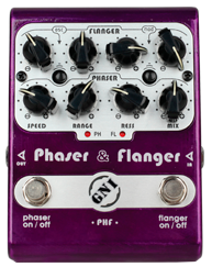 phaser and flanger pedal